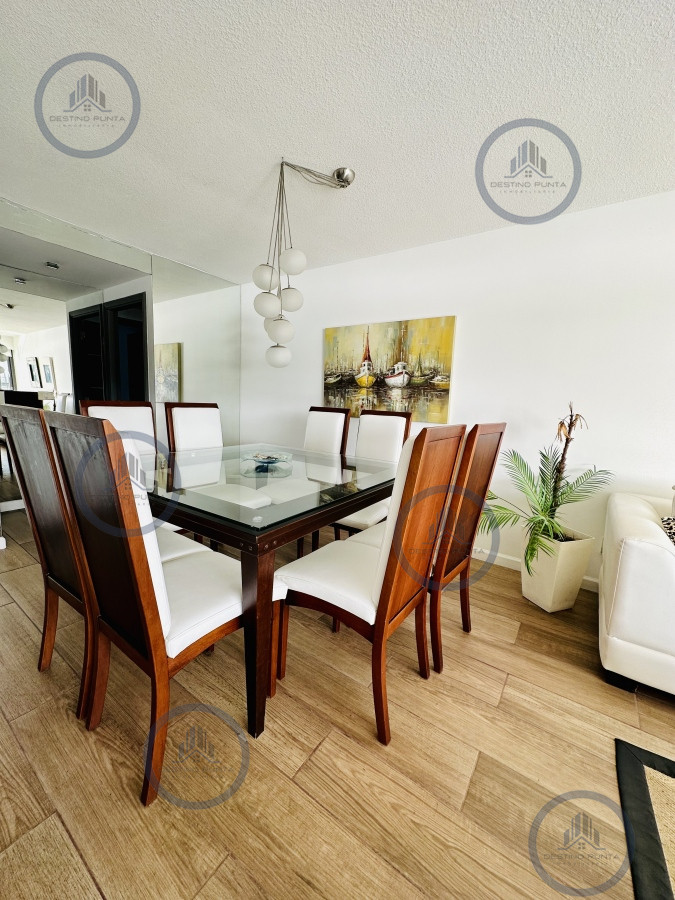 Apartamento ID.1529 - Alquiler temporal y anual de apartamento de tres dormitorios frente al mar en Pinares, playa Mansa