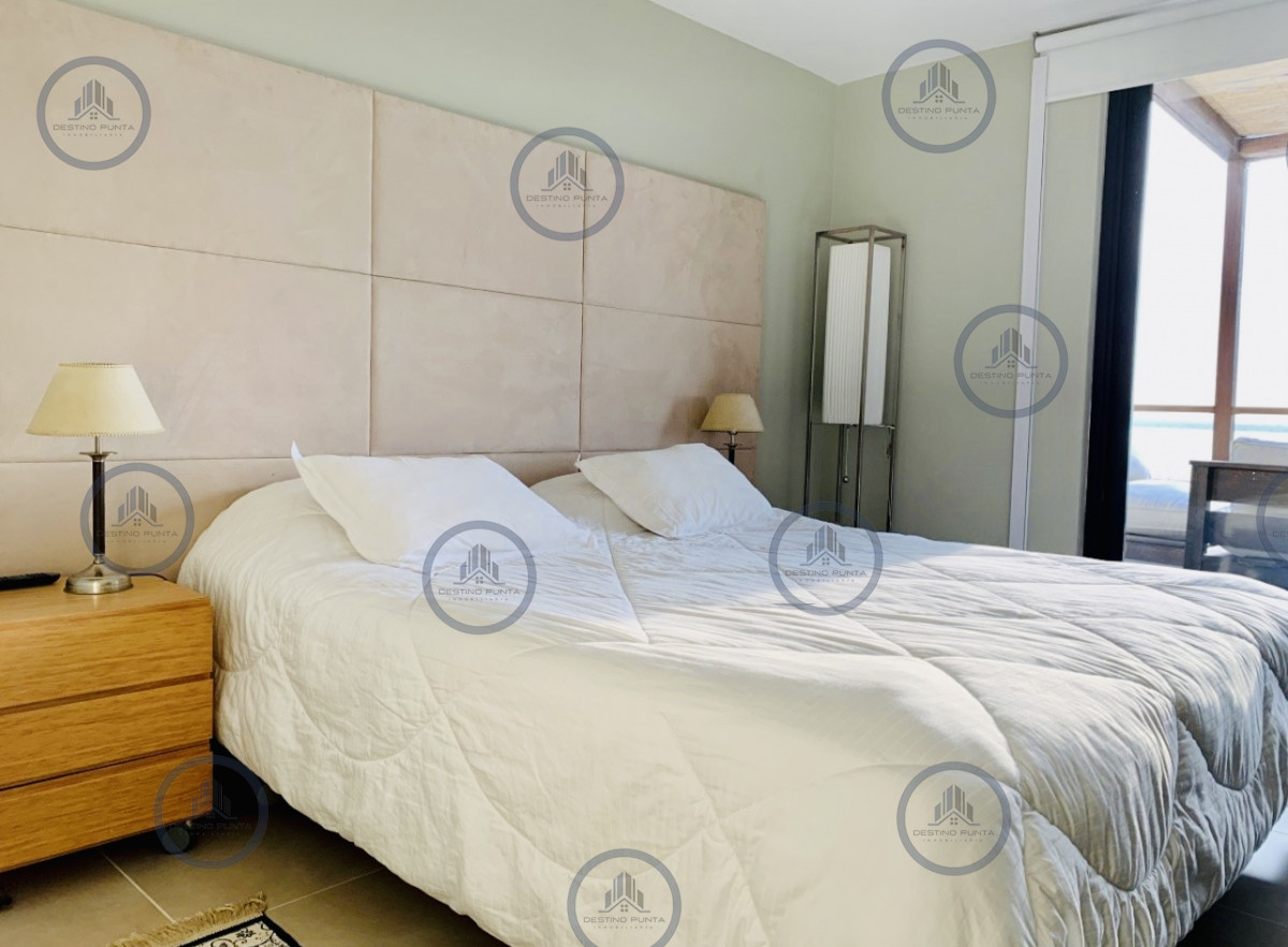 Apartamento ID.125 - Alquiler temporario de apartamento de dos dormitorios con parrillero, Punta Ballena