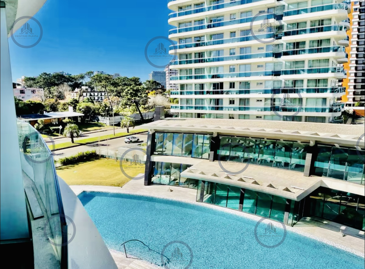 Apartamento ID.2339 - Apartamento de 1 dormitorio en alquiler de temporada Art Tower, Punta del Este