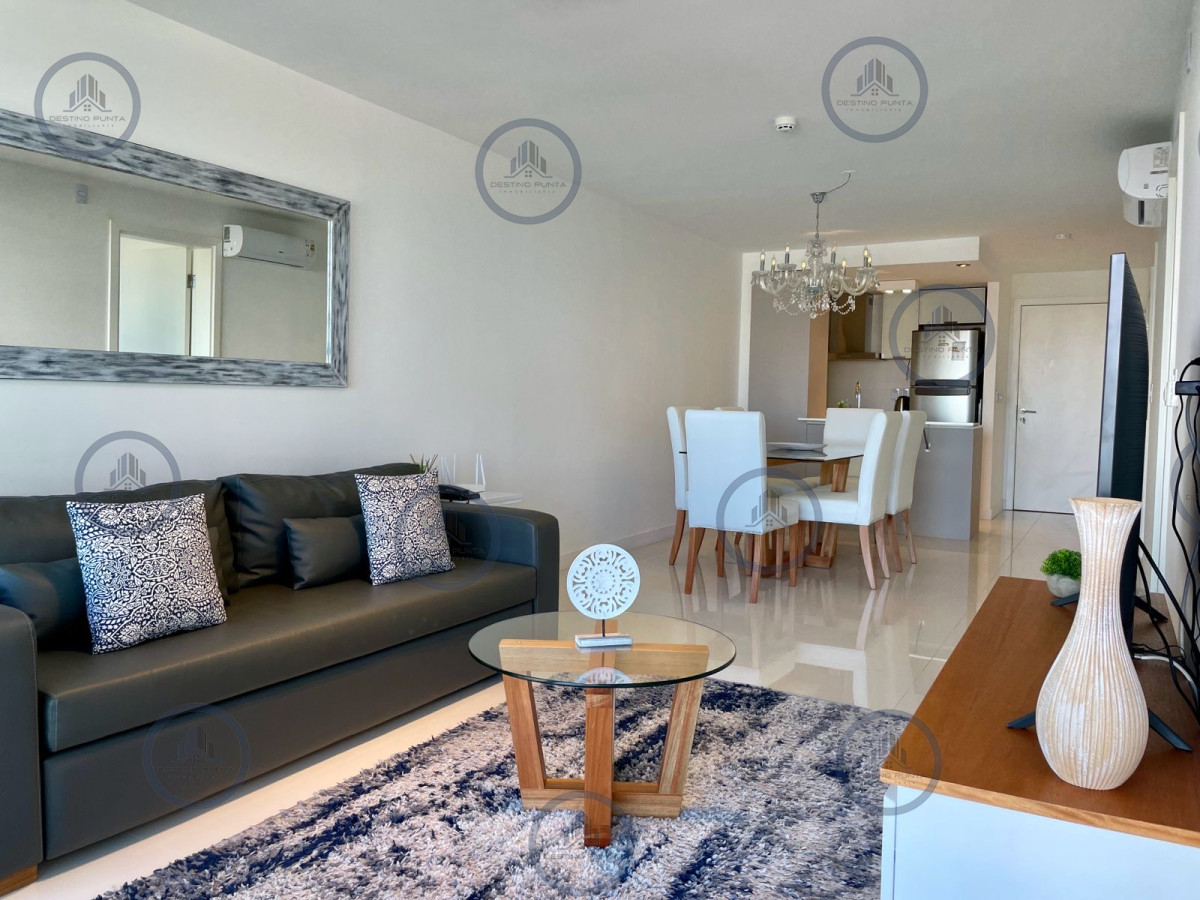 Apartamento ID.1771 - Alquiler temporal de apartamento muy lindo decorado de un dormitorio a pasos de las playas mansa y brava 
