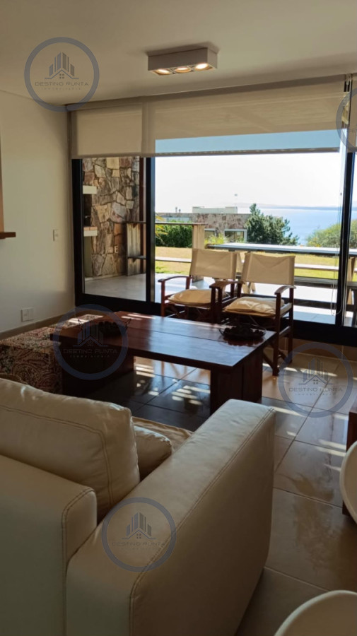 Apartamento ID.377 - Alquiler temporario de apartamento de dos dormitorios con parrillero, Punta Ballena