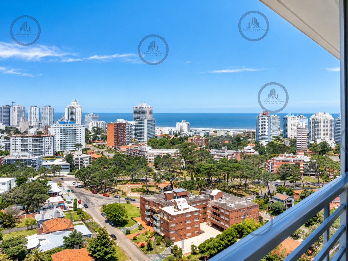 Apartamento ID.3291 - Apartamento de 2 Dormitorios en Suite con Vista al Mar. Playa Mansa, Punta del Este