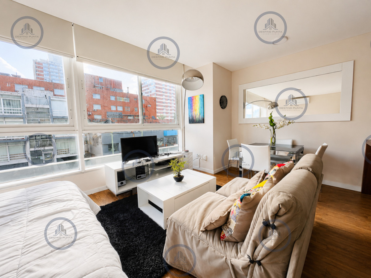 Apartamento ID.798 - Moderno Apartamento Monoambiente en Alquiler Anual o Verano, Península Punta del Este