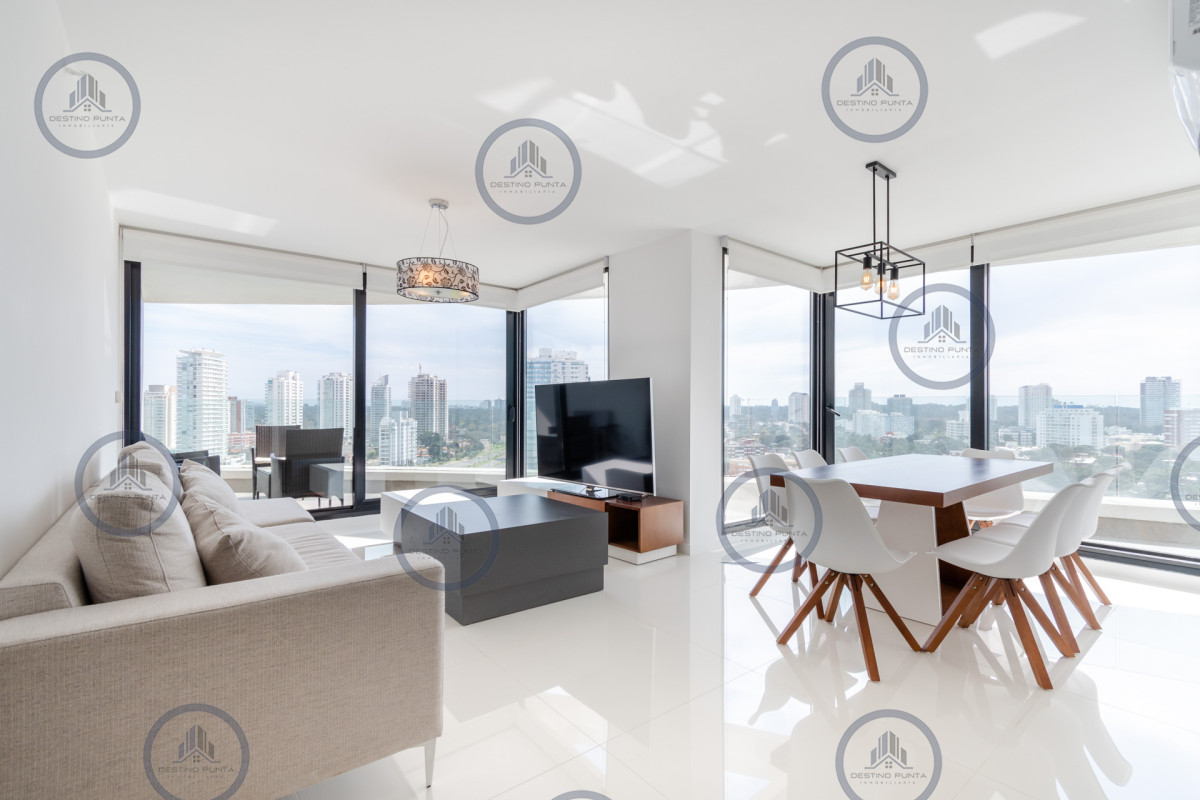 Apartamento ID.783 - Moderno Apartamento de 3 Dormitorios en Suite, zona Hotel Enjoy, Punta del Este