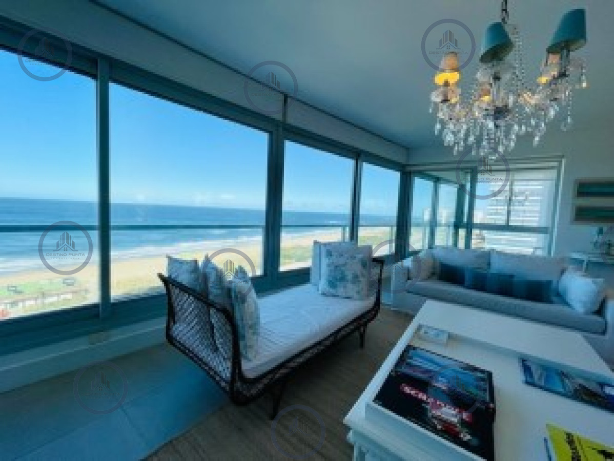 Apartamento ID.46 - Venta de apartamento premiun de tres dormitorios más dependencia en torre de categoría sobre playa Brava, Punta del Este