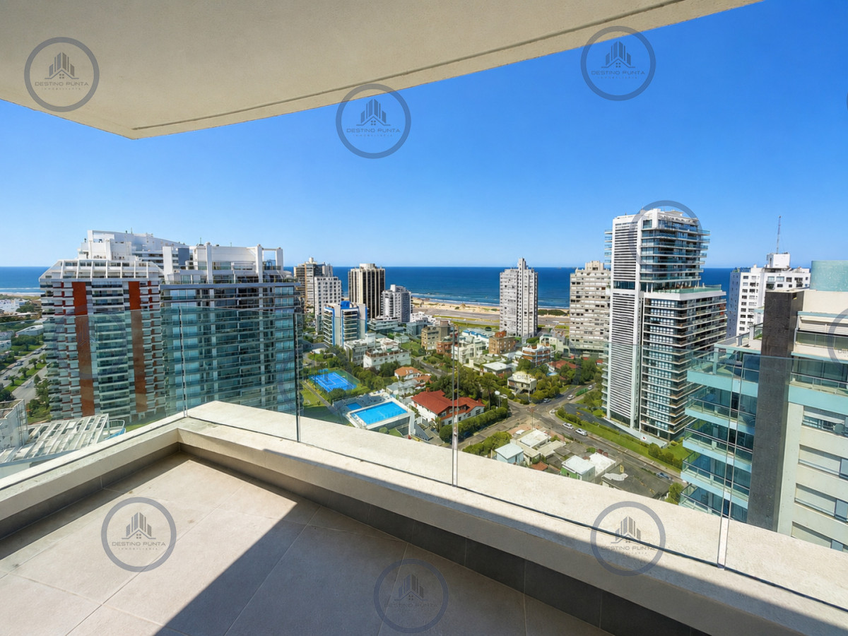 Apartamento ID.729 - Apartamento Moderno de 1 Dormitorio con Vista al Mar en Alquiler Anual, Torre con servicios 