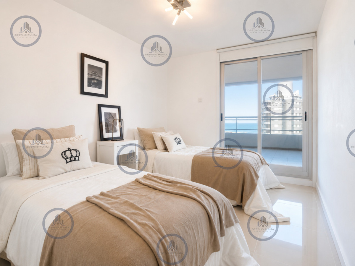 Apartamento ID.327 - Apartamento de 2 Dormitorios y Medio en Forest Tower - Punta del Este