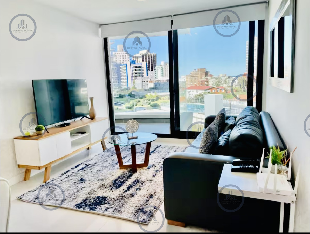 Apartamento ID.2339 - Apartamento de 1 dormitorio en alquiler de temporada Art Tower, Punta del Este