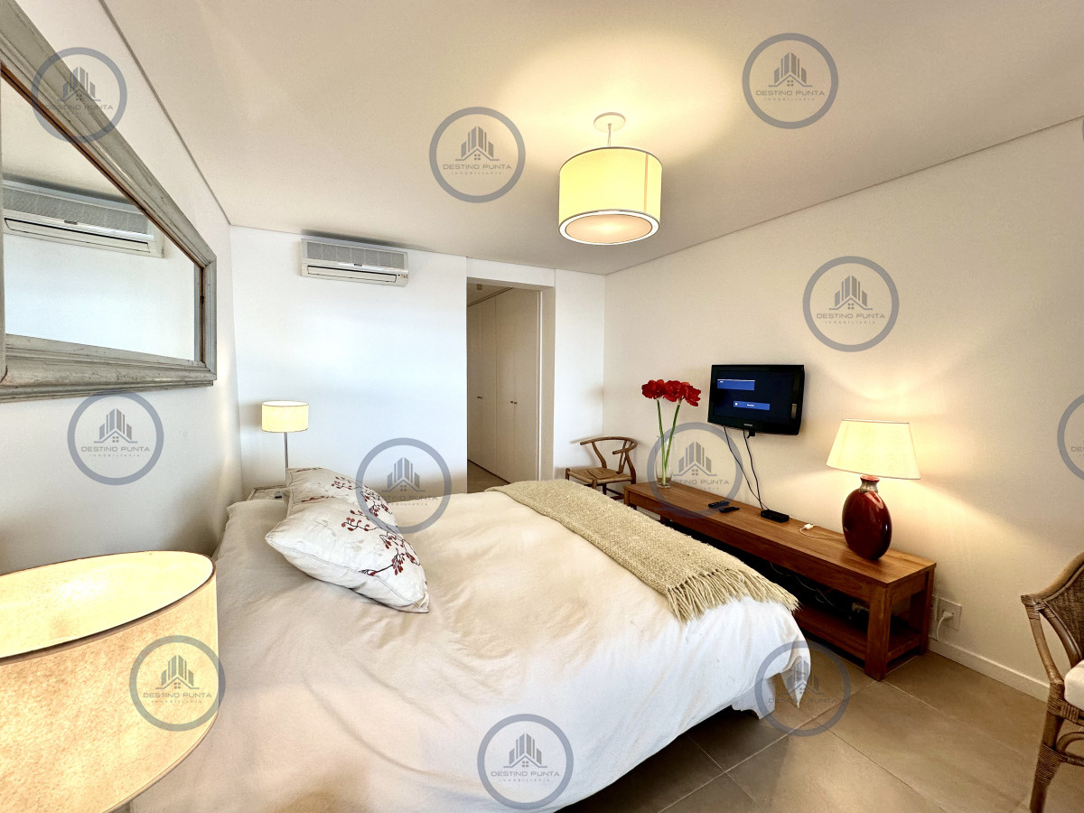 Apartamento ID.26 - Alquiler temporario de apartamento de dos dormitorios con parrillero de uso exclusivo en Punta Ballena