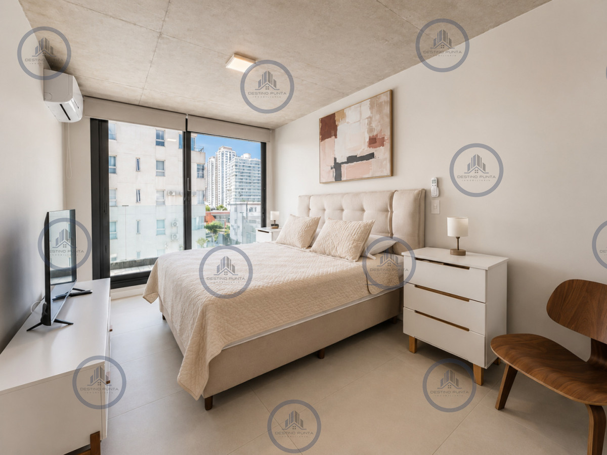 Apartamento ID.3033 - Manglar, Moderno Apartamento en Brava a pasos de la playa, 2 Dormitorios y Parrillero