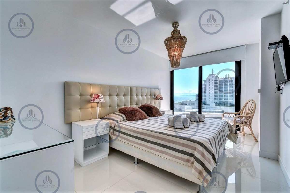 Apartamento ID.1457 - Venta y alquiler temporal de apartamento de dos dormitorios en edificio Art Tower, La Pastora, Punta del Este