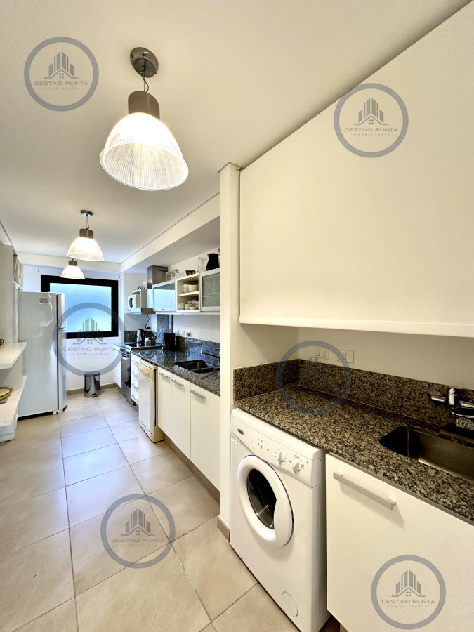Apartamento ID.26 - Alquiler temporario de apartamento de dos dormitorios con parrillero de uso exclusivo en Punta Ballena