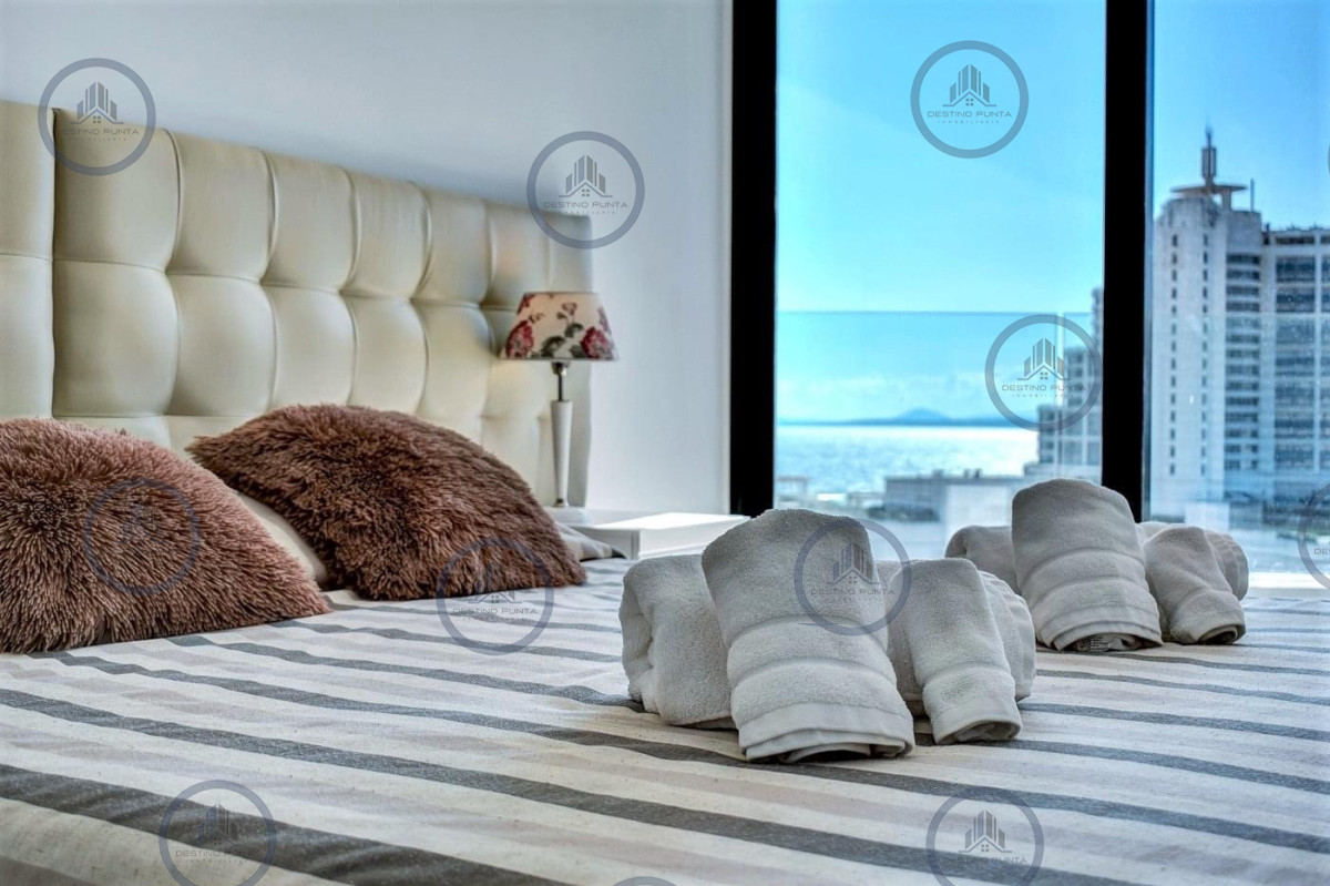 Apartamento ID.1457 - Venta y alquiler temporal de apartamento de dos dormitorios en edificio Art Tower, La Pastora, Punta del Este