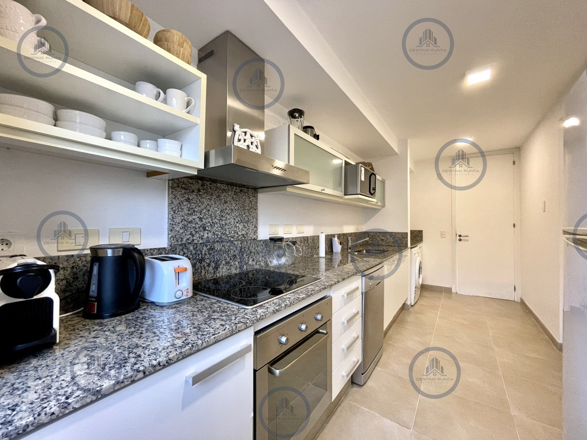 Apartamento ID.1 - Apartamento de 2 Dormitorios con Parrillero y Vista al Mar en Punta Ballena