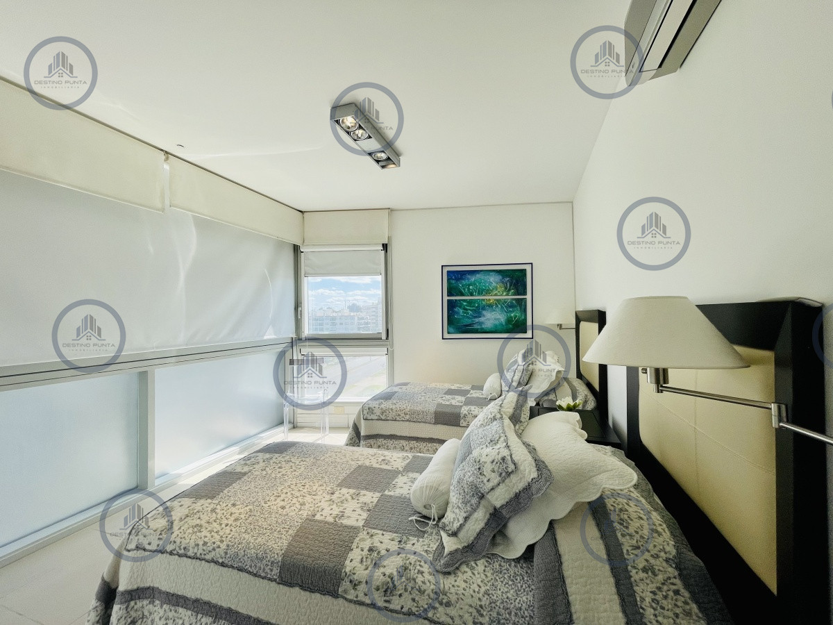 Apartamento ID.45 - Alquiler temporario de departamento premium de 3 Dormitorios y dependencia de servicio, Playa Brava