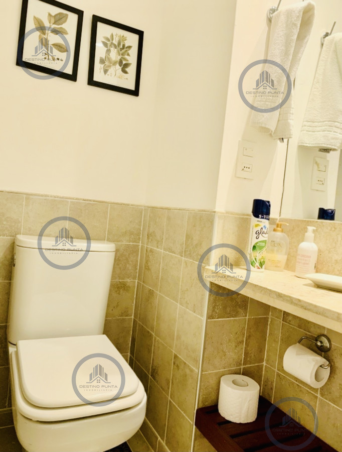 Apartamento ID.125 - Alquiler temporario de apartamento de dos dormitorios con parrillero, Punta Ballena