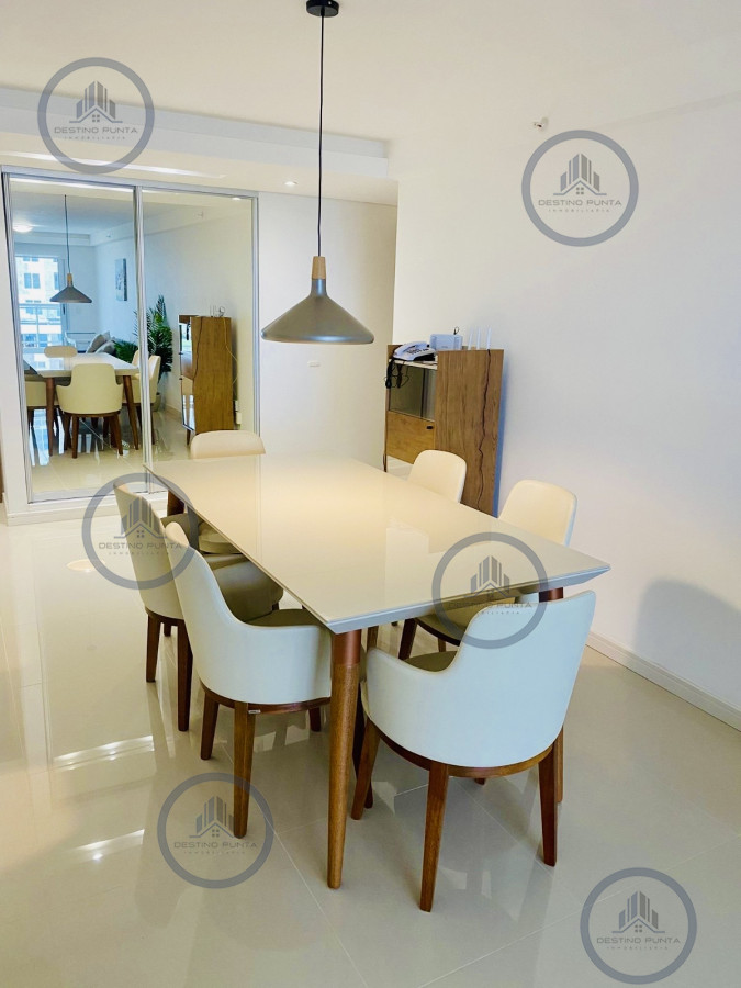 Apartamento ID.2184 - Moderno apartamentro de 2 dormitorios con parrillero de uso exclusivo en alquiler temporario edificio Look Brava