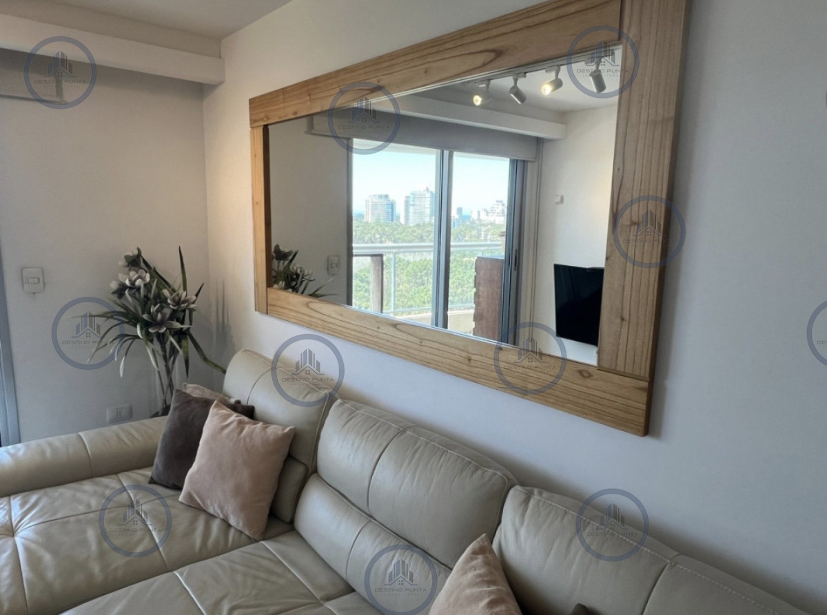 Apartamento ID.134 - Apartamento en venta y alquiler de 1 dormitorio con parrillero en Playa Brava, torre moderna