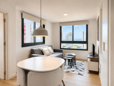 Apartamento de 1 Dormitorio a pasos de playa Brava, Punta del Este