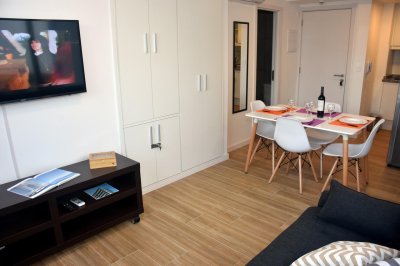 Alquiler de Moderno Apartamento de 1 Dormitorio a metros de Playa Brava, Punta del Este