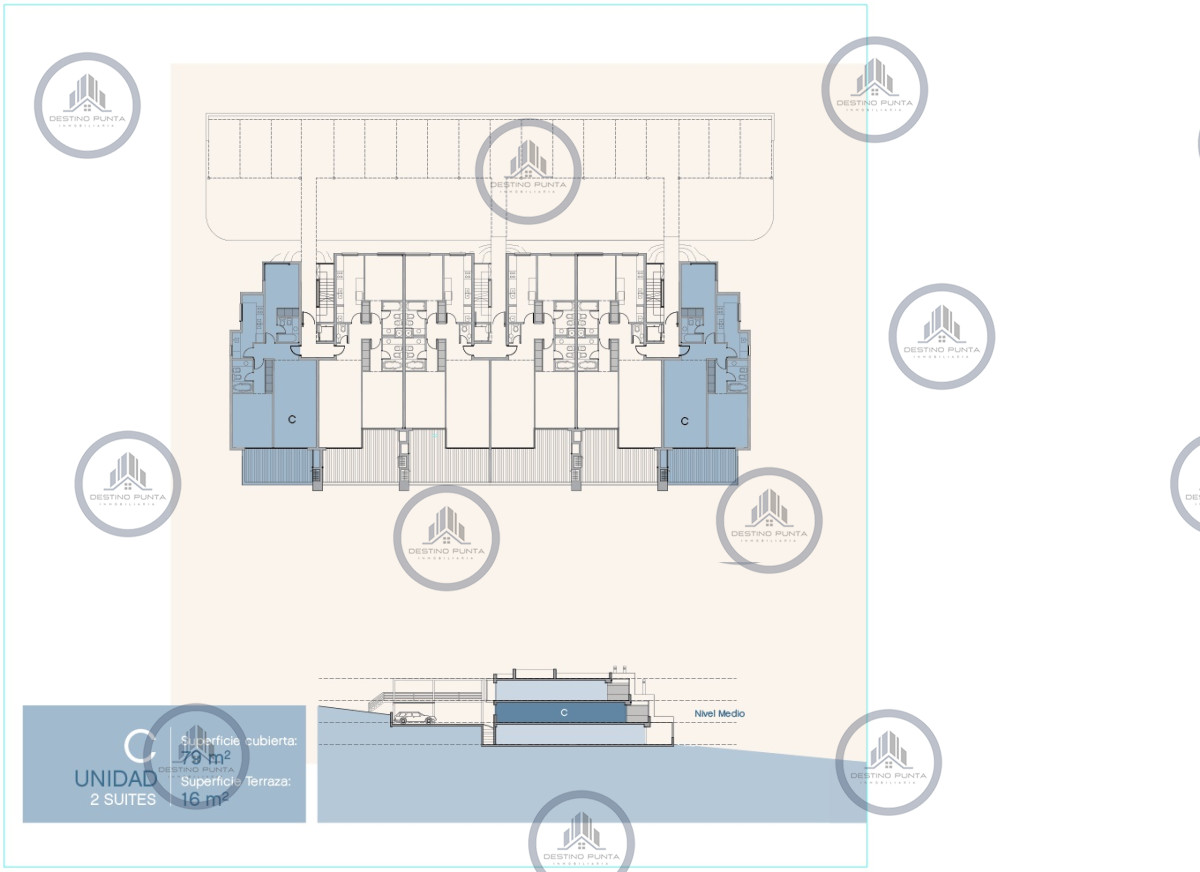Apartamento ID.1192 - Venta y alquiler de apartamento de dos dormitorios con parrillero de uso exclusivo en Punta Ballena