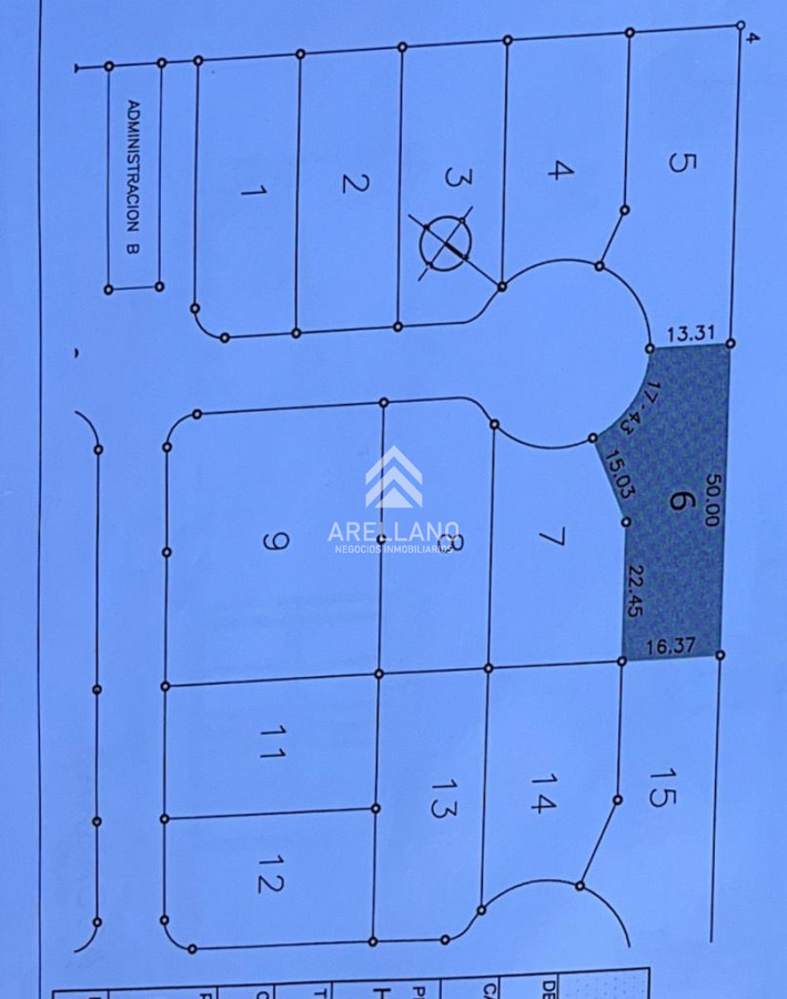 Terreno ID.3267 - TERRENO EN LA RESIDENCE 852m2