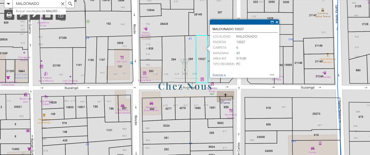 Terreno ID.2087 - Terreno 519m apto para PB + 4P ley VIS 