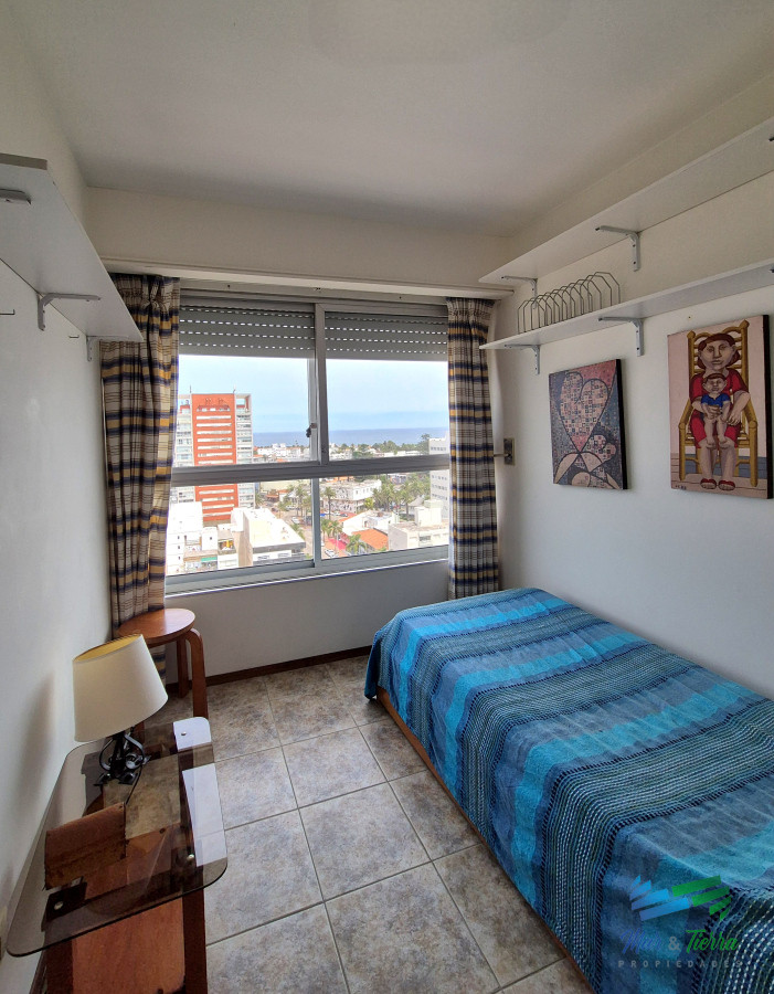 Apartamento ID.5179 - Apartamento piso alto 3 dormitorios terraza garage con vista al mar Península Punta del Este