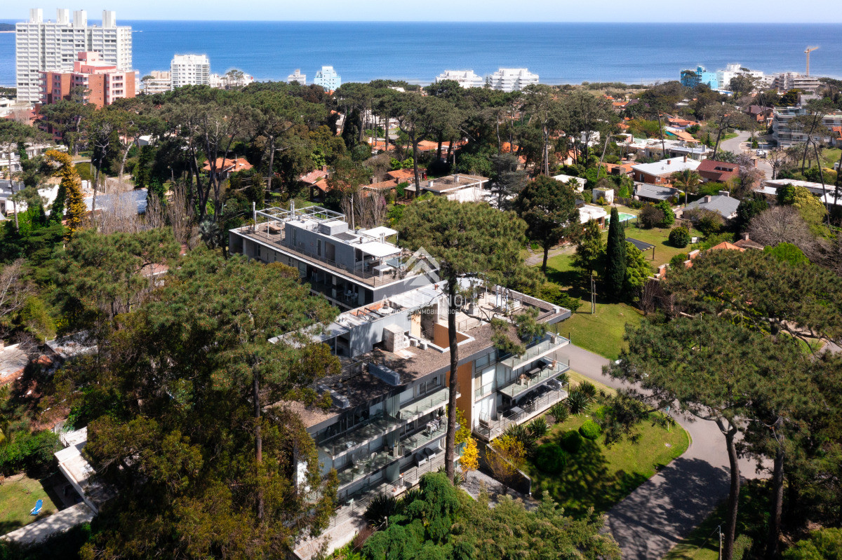 Apartamento ID.5572 - Planta de Categoría apartamento 3 dormitorios moderno con parrillero en Playa Mansa Punta del Este