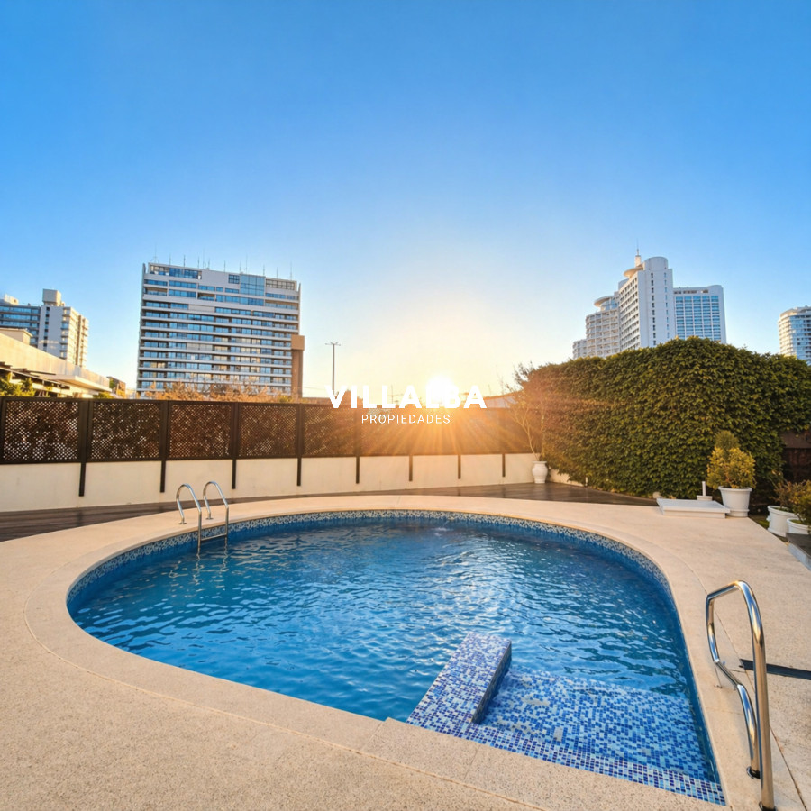 Apartamento ID.4045 - Apartamento 1 dormitorio en venta cercano al Mar terraza y cochera Playa Mansa Punta del Este