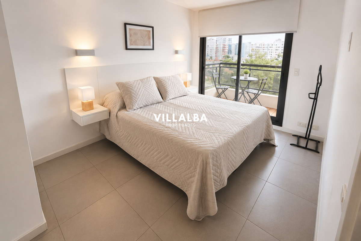 Apartamento ID.4507 - Apartamento de 1 Dormitorio con Terraza y Cochera en Torre Tamaro