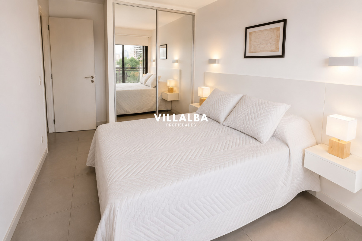 Apartamento ID.4507 - Apartamento de 1 Dormitorio con Terraza y Cochera en Torre Tamaro