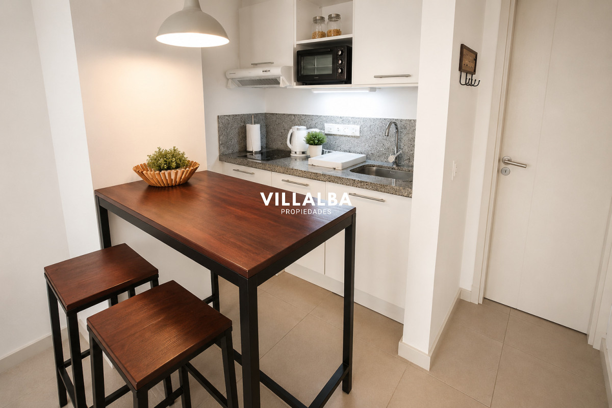 Apartamento ID.4507 - Apartamento de 1 Dormitorio con Terraza y Cochera en Torre Tamaro