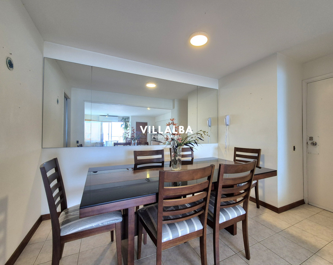 Apartamento ID.3627 - Apartamento piso alto 3 dormitorios terraza garage con vista al mar Península Punta del Este