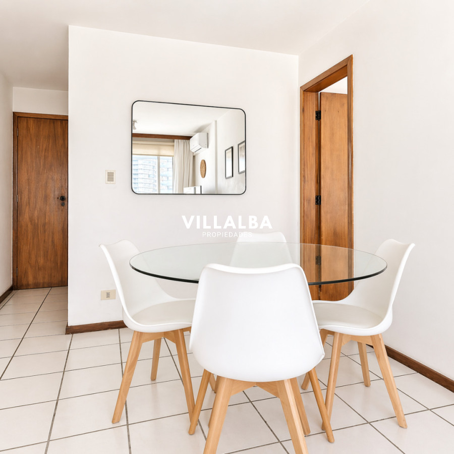 Apartamento ID.4045 - Apartamento 1 dormitorio en venta cercano al Mar terraza y cochera Playa Mansa Punta del Este