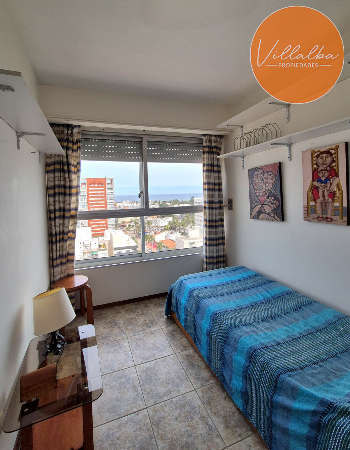 Apartamento ID.3627 - Apartamento piso alto 3 dormitorios terraza garage con vista al mar Península Punta del Este