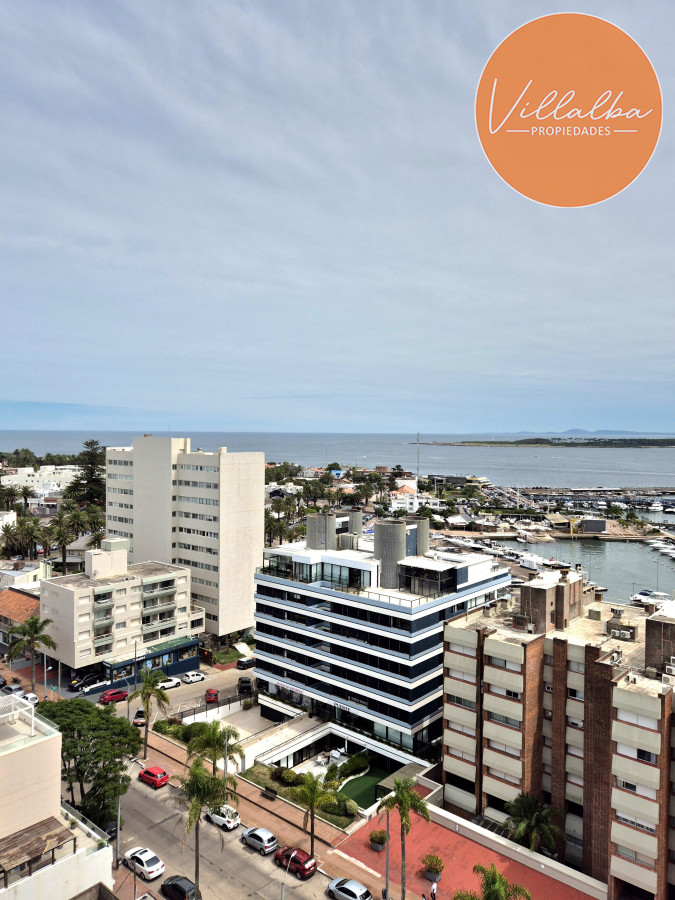 Apartamento ID.3627 - Apartamento piso alto 3 dormitorios terraza garage con vista al mar Península Punta del Este