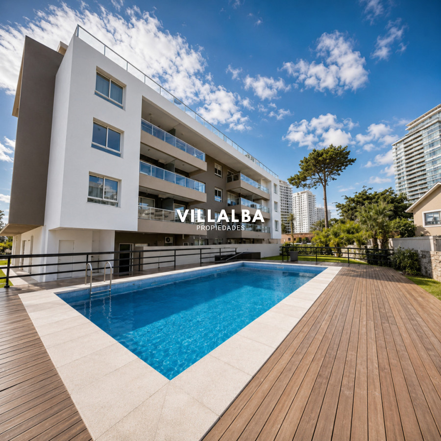Apartamento ID.4559 - Apartamento moderno barbacoa uso exclusivo 2 Dormitorios Cercano a Playa Mansa, Brava y Punta Shopping Punta del Este