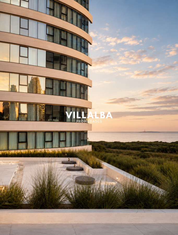 Apartamento ID.4866 - Exclusiva Residencia en Piso Alto de Trump Tower Punta del Este