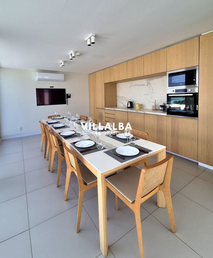 Apartamento ID.3555 - Apartamento a estrenar venta 1 dormitorio frente a metros del mar terraza garage Playa Mansa Punta del Este
