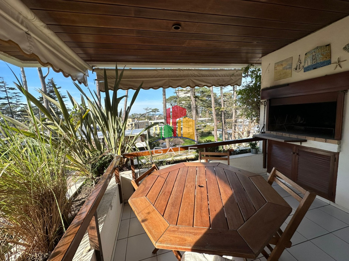 Apartamento ID.1731 - Apartamento de 3 dormitorios estufa a leña y parrillero propio próximo al mar