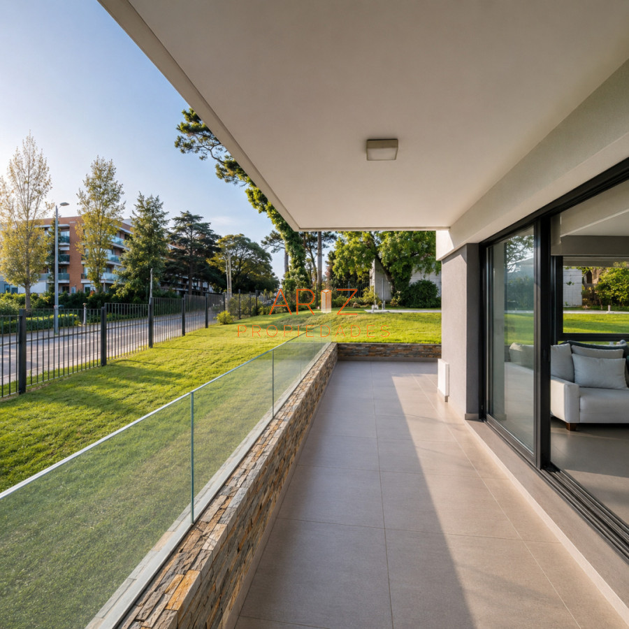 Apartamento ID.2372 - Oportunidad Apartamento 2 dormitorios moderno gran terraza cochera piscina Playa Mansa Punta del Este