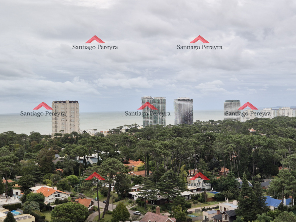 Apartamento ID.17116 - Oportunidad apartamento moderno piso alto 3 dormitorios 2 baños terraza con vista al mar garage venta Punta del Este Jardines del Country