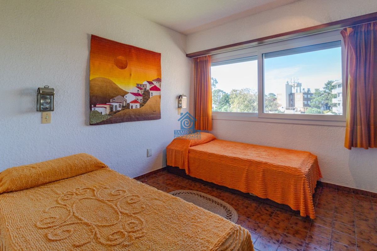 Apartamento ID.1161 - Espectacular vista franca al mar con parrillero y estufa a leña Playa Mansa Punta del Este
