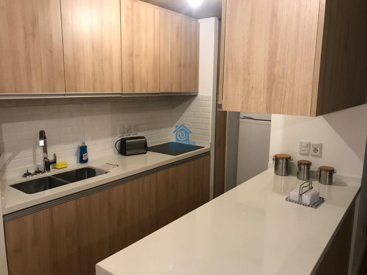 Apartamento ID.128 - 2 Dormitorios, terraza y cochera frente al mar