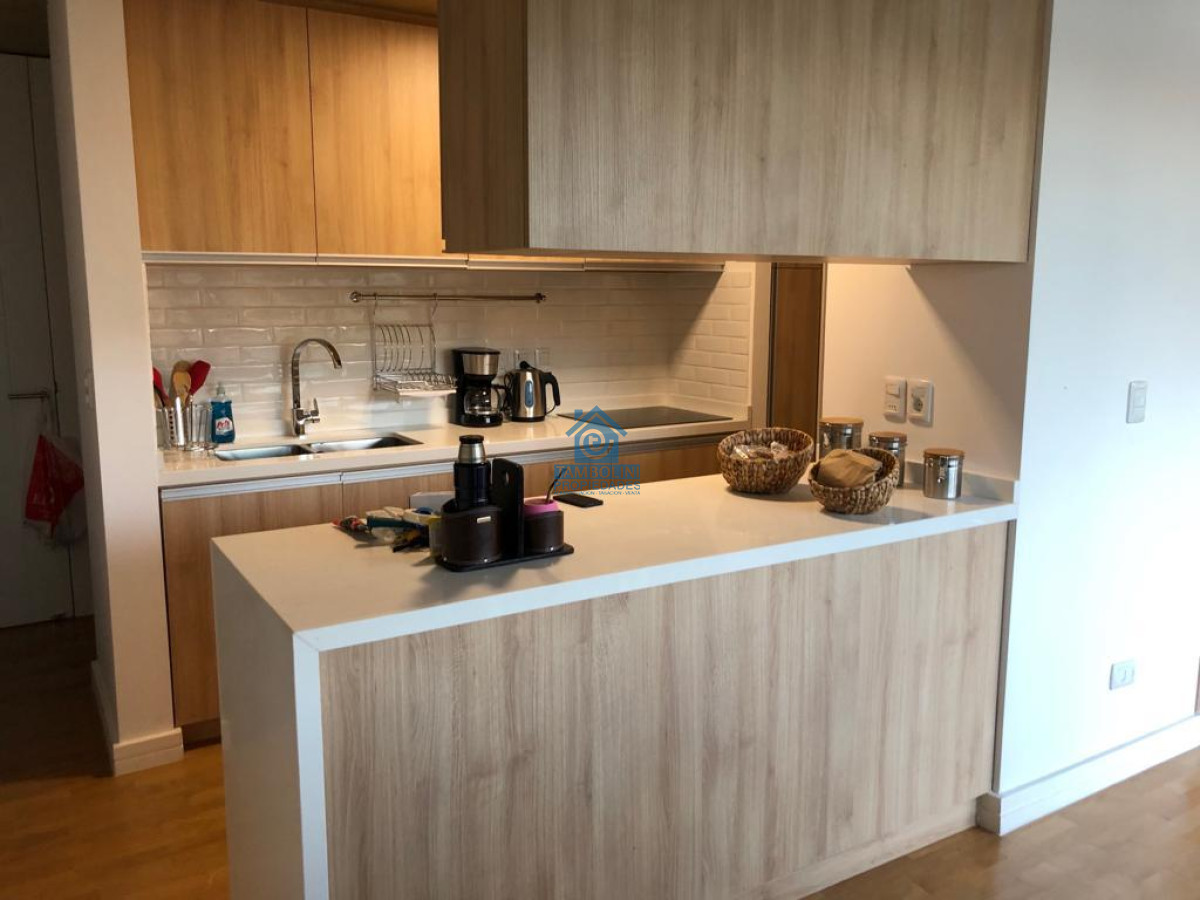 Apartamento ID.128 - 2 Dormitorios, terraza y cochera frente al mar