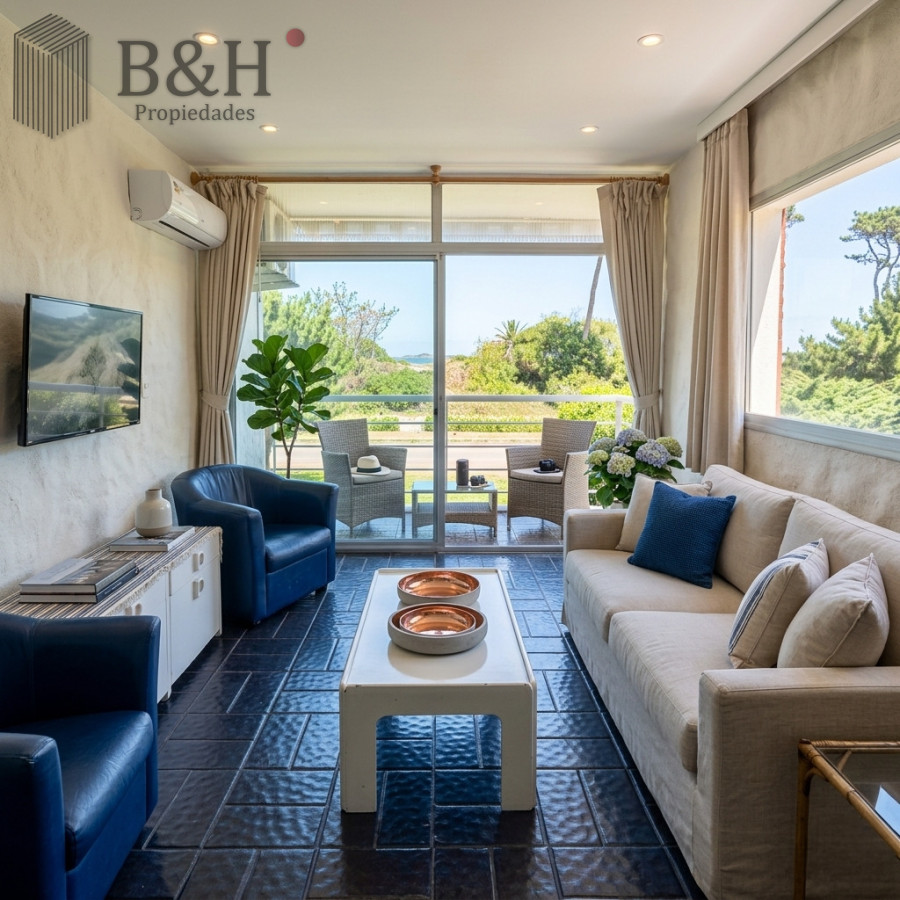Apartamento ID.6871 - Oportunidad 2 dormitorios con balcón primera línea Playa Mansa 