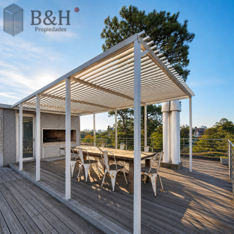 Apartamento ID.7217 - Penthouse de 2 dormitorios moderno + barbacoa uso exclusiva Playa Mansa Punta del Este