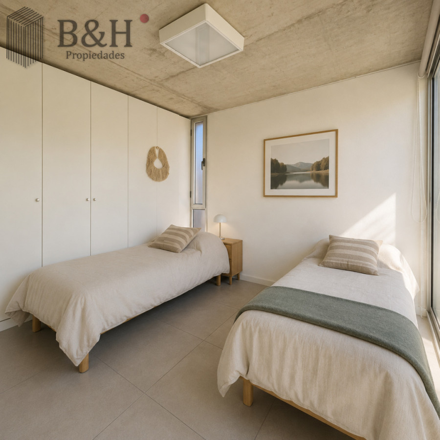 Apartamento ID.7217 - Penthouse de 2 dormitorios moderno + barbacoa uso exclusiva Playa Mansa Punta del Este