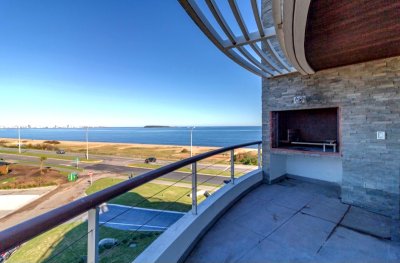 Espectacular Penthouse primera linea frente al mar Playa Mansa Pinares Punta del Este